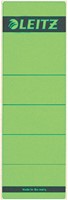 Rugetiket Leitz breed/kort 62x192mm zelfklevend groen 10 stuks