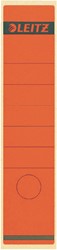Rugetiket Leitz breed/lang 62x285mm zelfklevend rood 10 stuks
