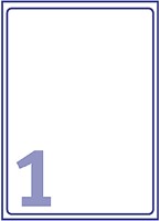 Etiket Avery L4775-20 210x297mm polyester wit 20 stuks-3