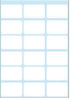 Etiket HERMA 3746 17x26mm wit 126 stuks