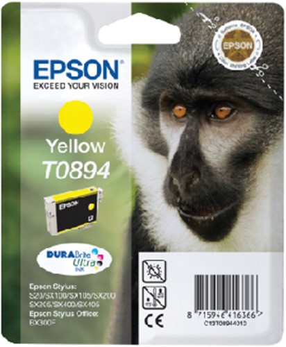 Inktcartridge Epson T0894 geel